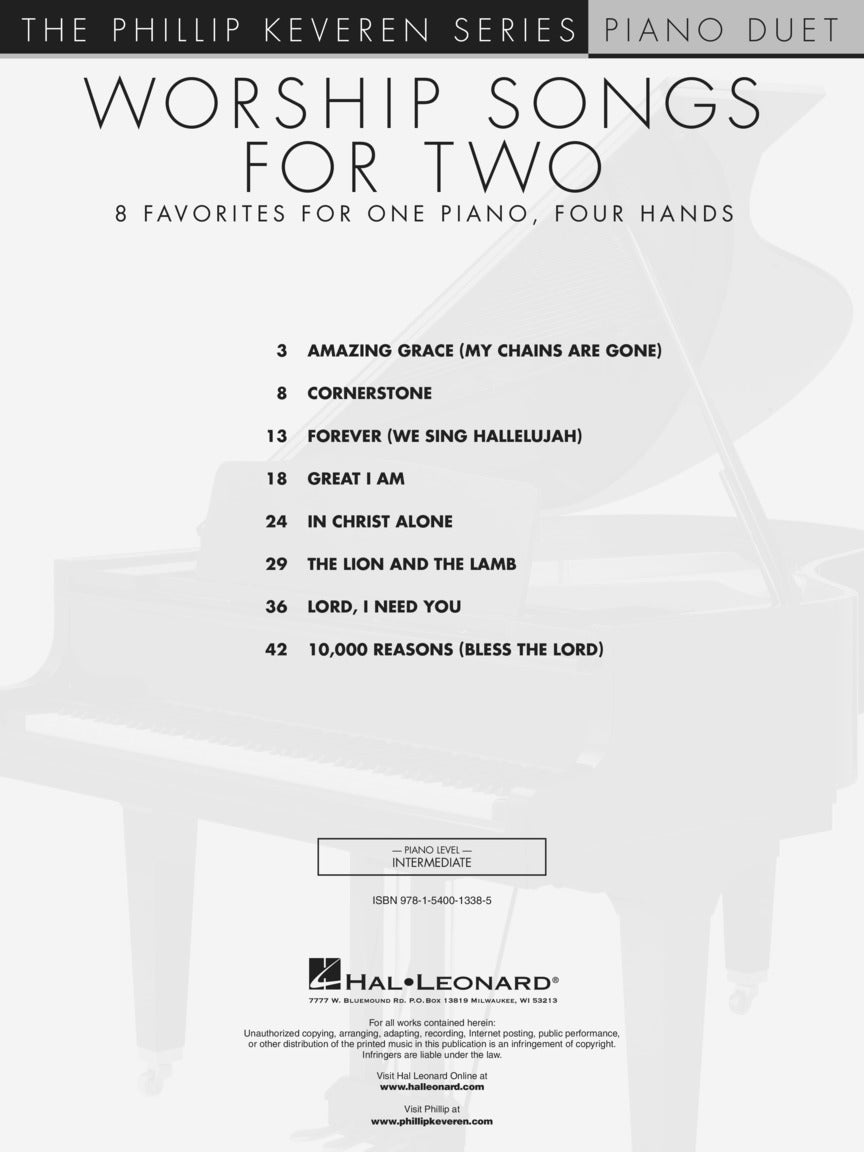 Worship Songs for Two - sample page 2