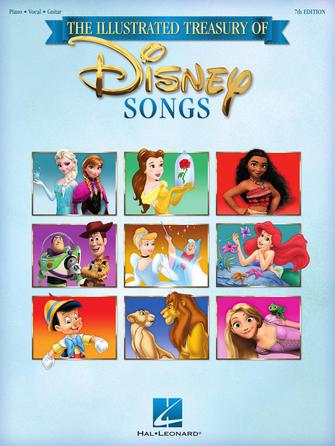 Product Cover for The Illustrated Treasury of Disney Songs – 7th Edition