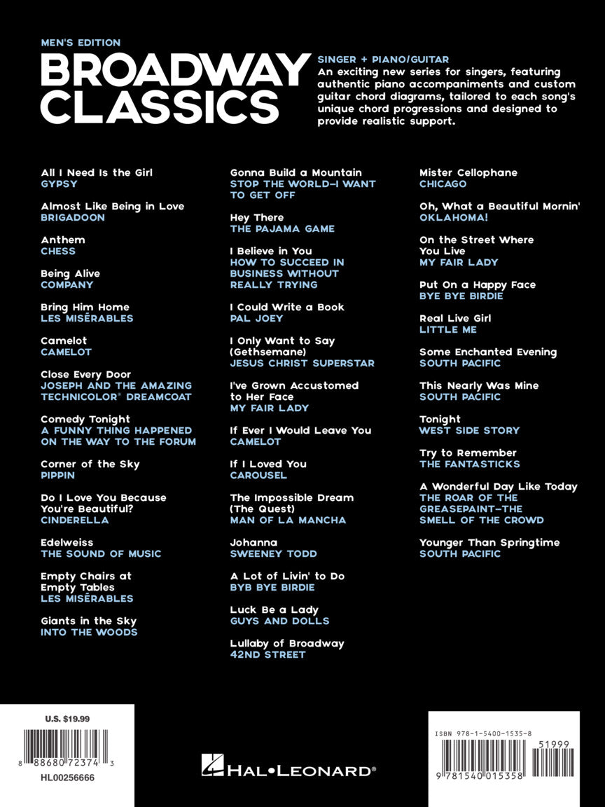 Broadway Classics – Men's Edition - sample page 7