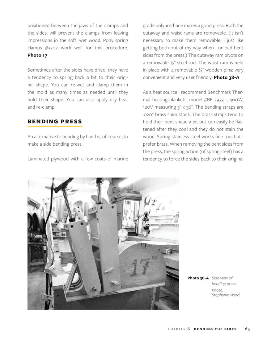Making an Archtop Guitar – Second Edition - sample page 5
