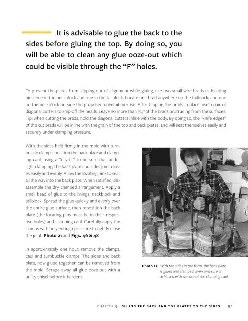 Making an Archtop Guitar – Second Edition - sample page 6