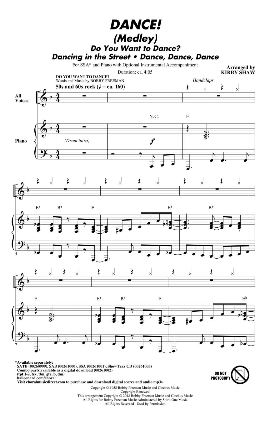 DANCE! - sample page 1