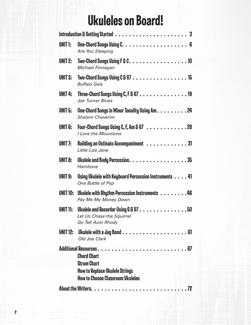 Ukuleles on Board! - sample page 2
