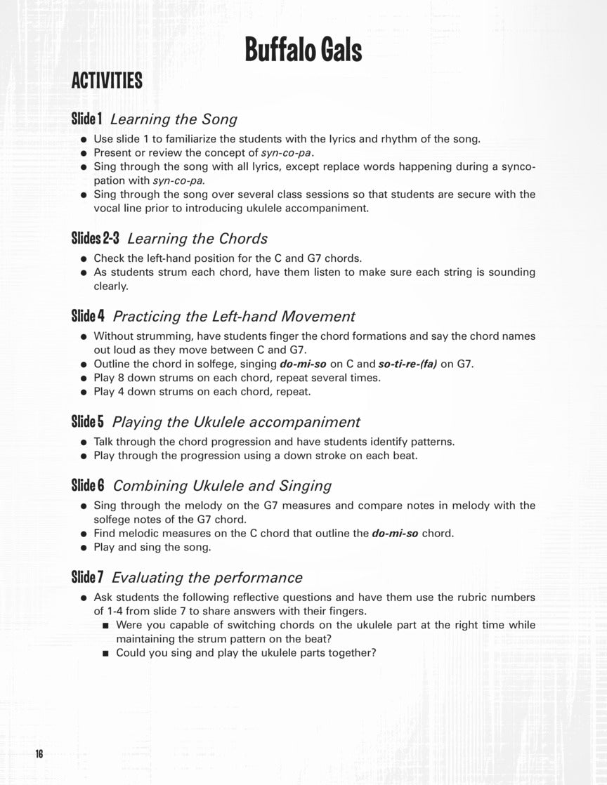 Ukuleles on Board! - sample page 4