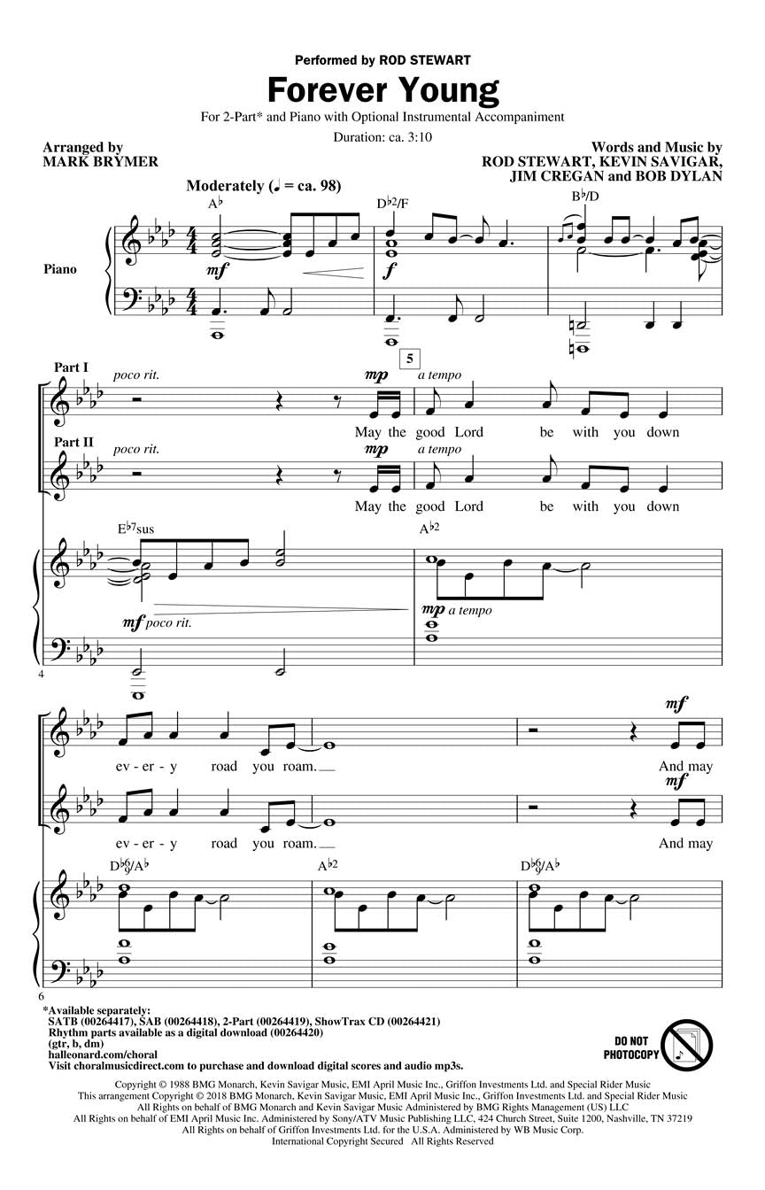 Forever Young - sample page 1