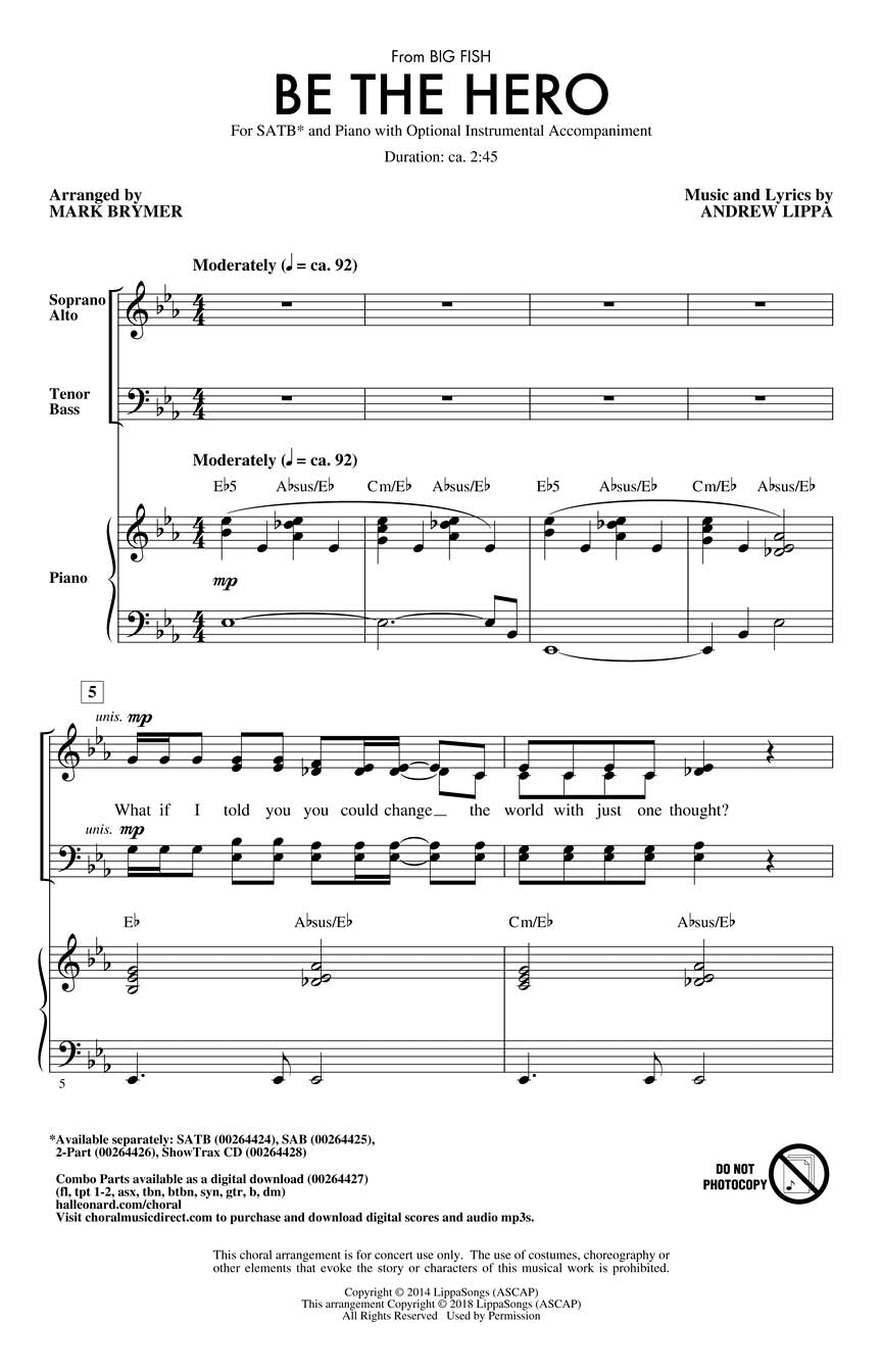 Be the Hero - sample page 1