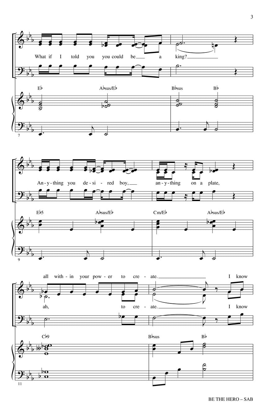 Be the Hero - sample page 2