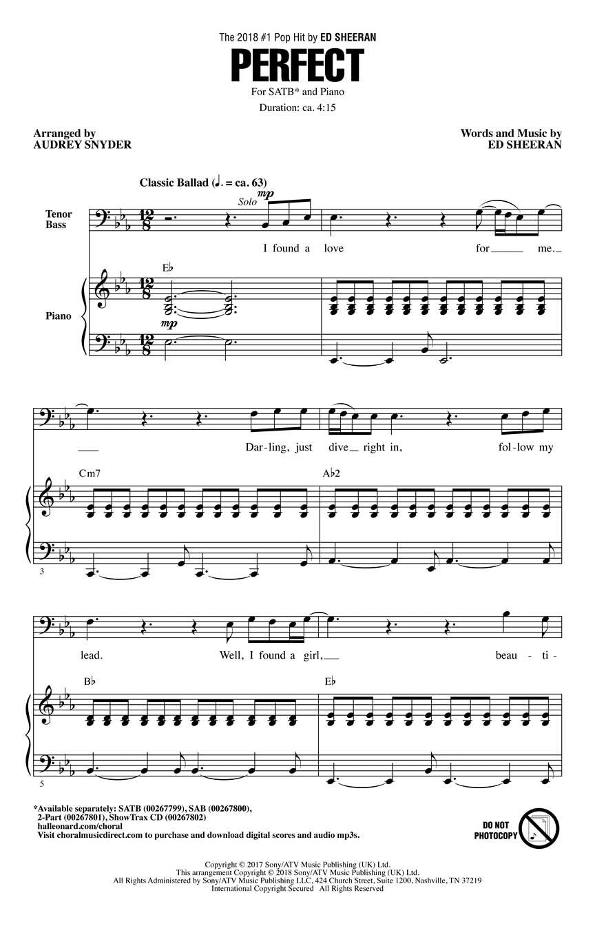 Perfect - sample page 1