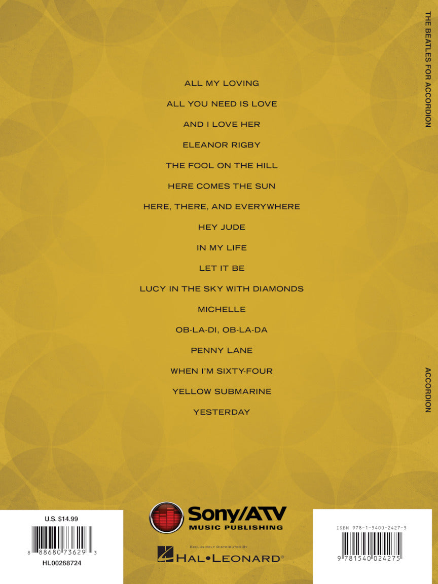 The Beatles for Accordion - sample page 5