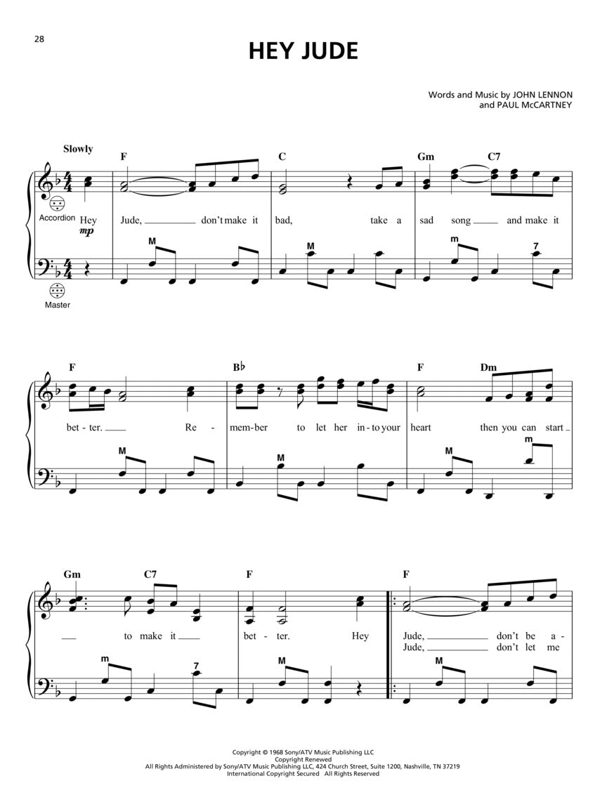 The Beatles for Accordion - sample page 4