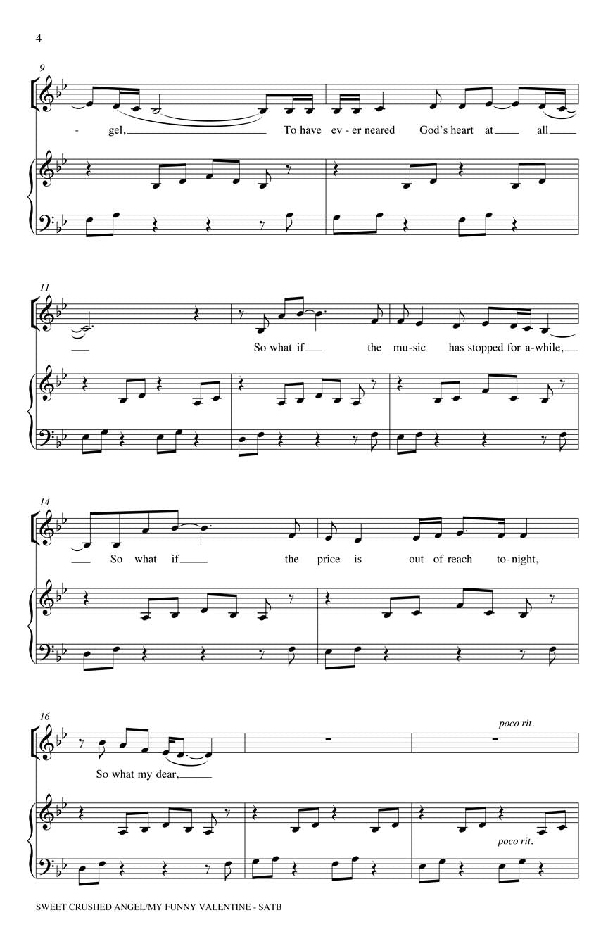 Sweet Crushed Angel/My Funny Valentine - sample page 2