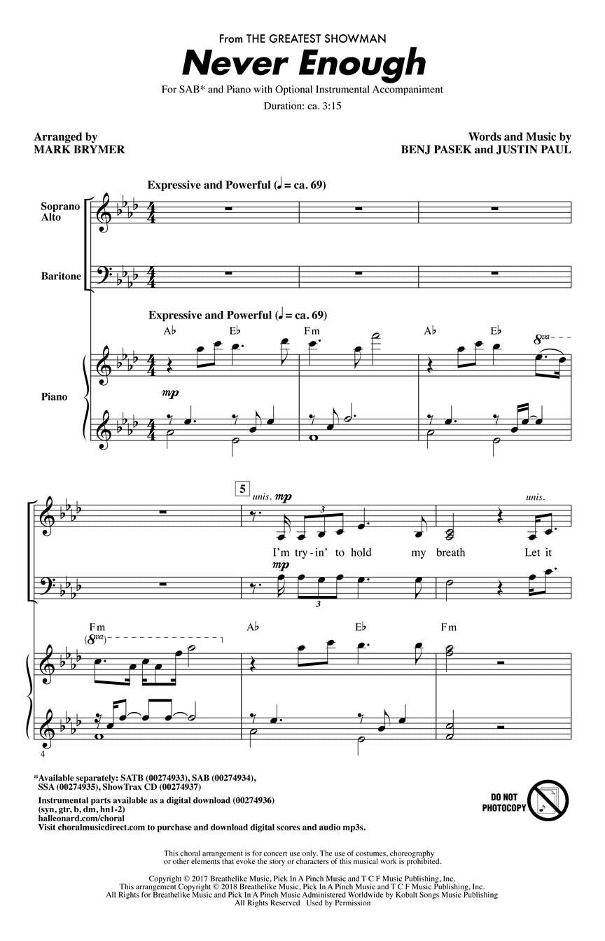 Never Enough - sample page 1