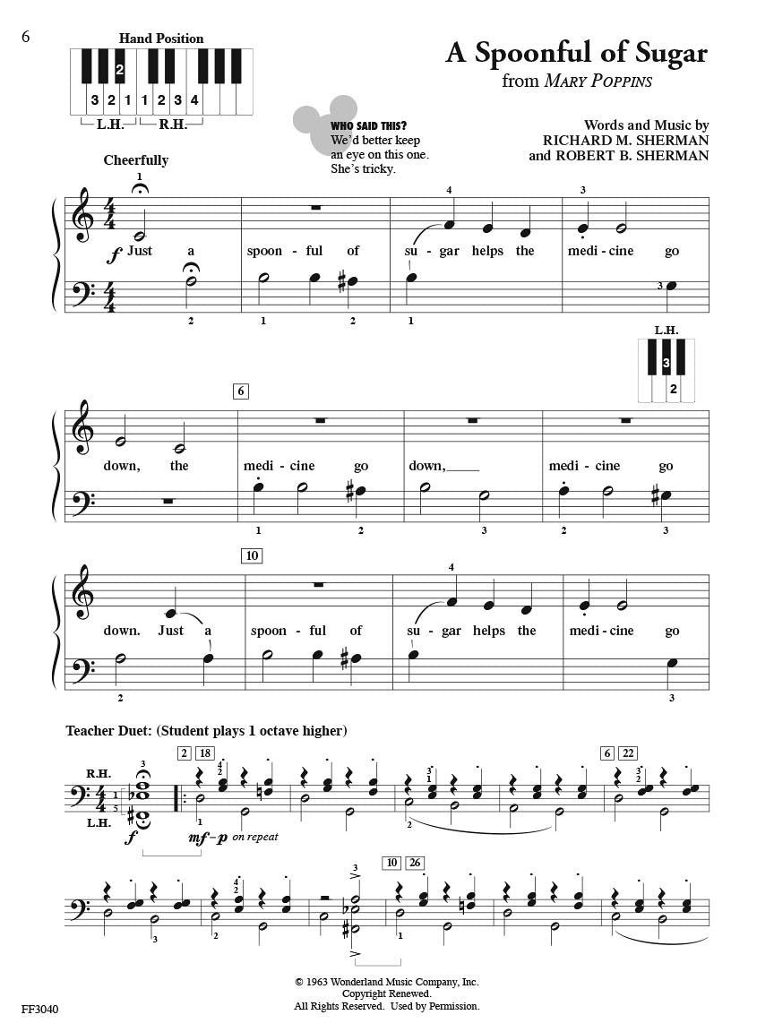 PlayTime® Piano Disney - sample page 4