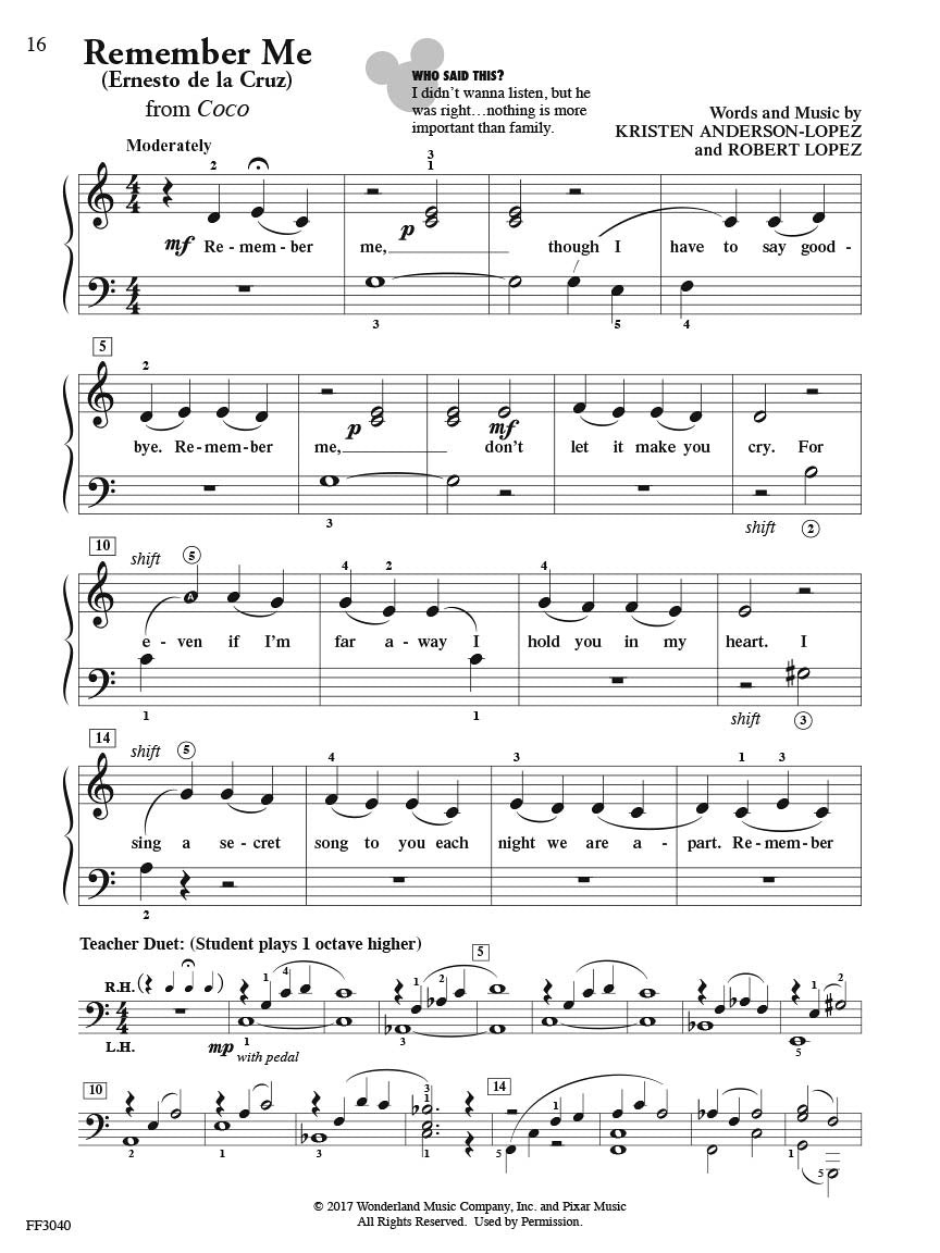 PlayTime® Piano Disney - sample page 6