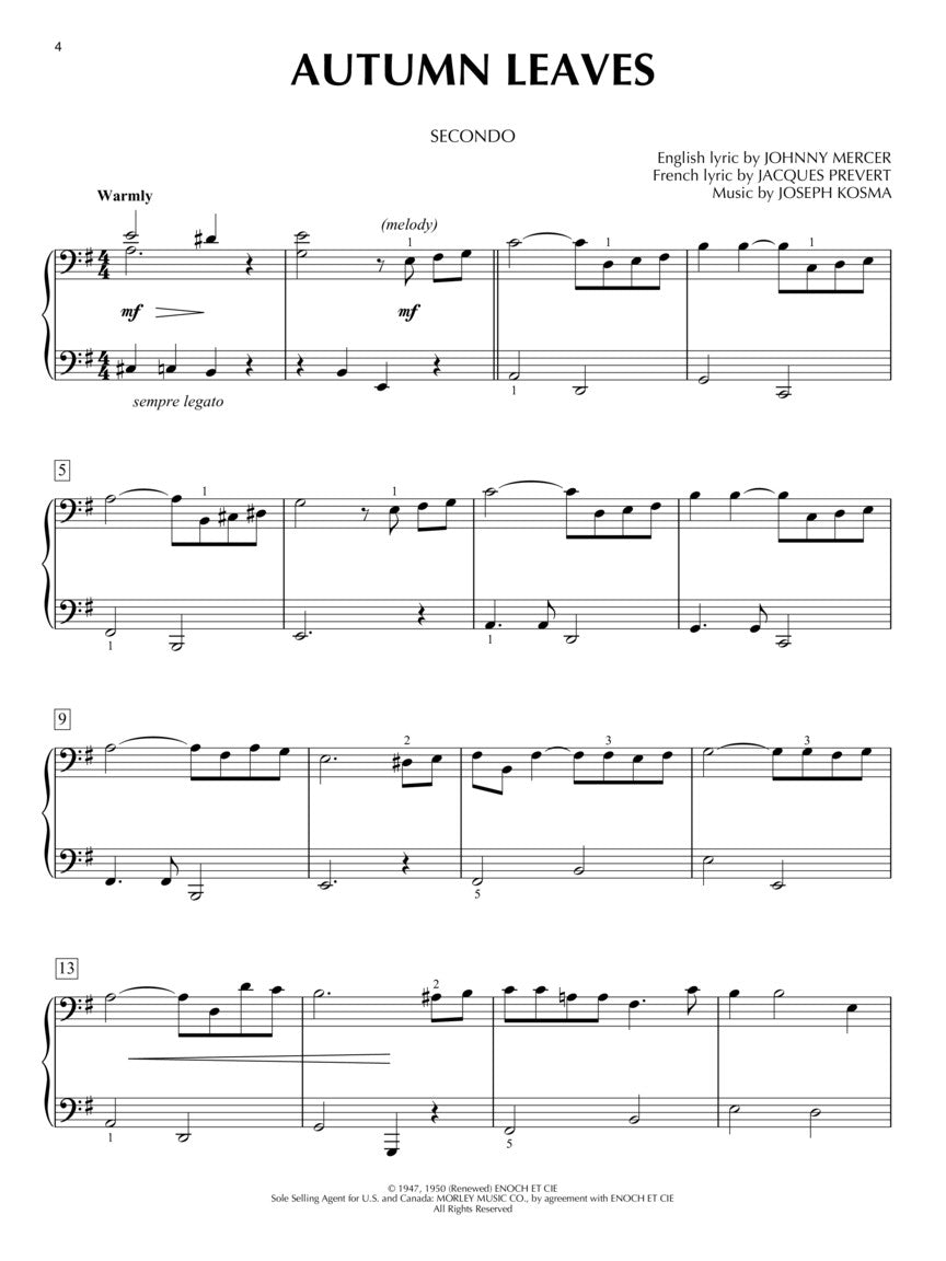 First 50 Piano Duets You Should Play - sample page 3