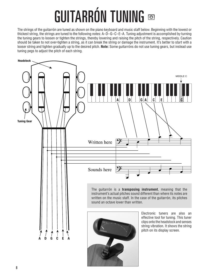 Hal Leonard Guitarrón Method - sample page 5