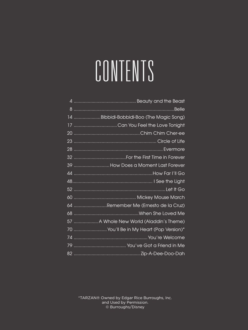 Disney Favorites – Creative Piano Solo - sample page 2