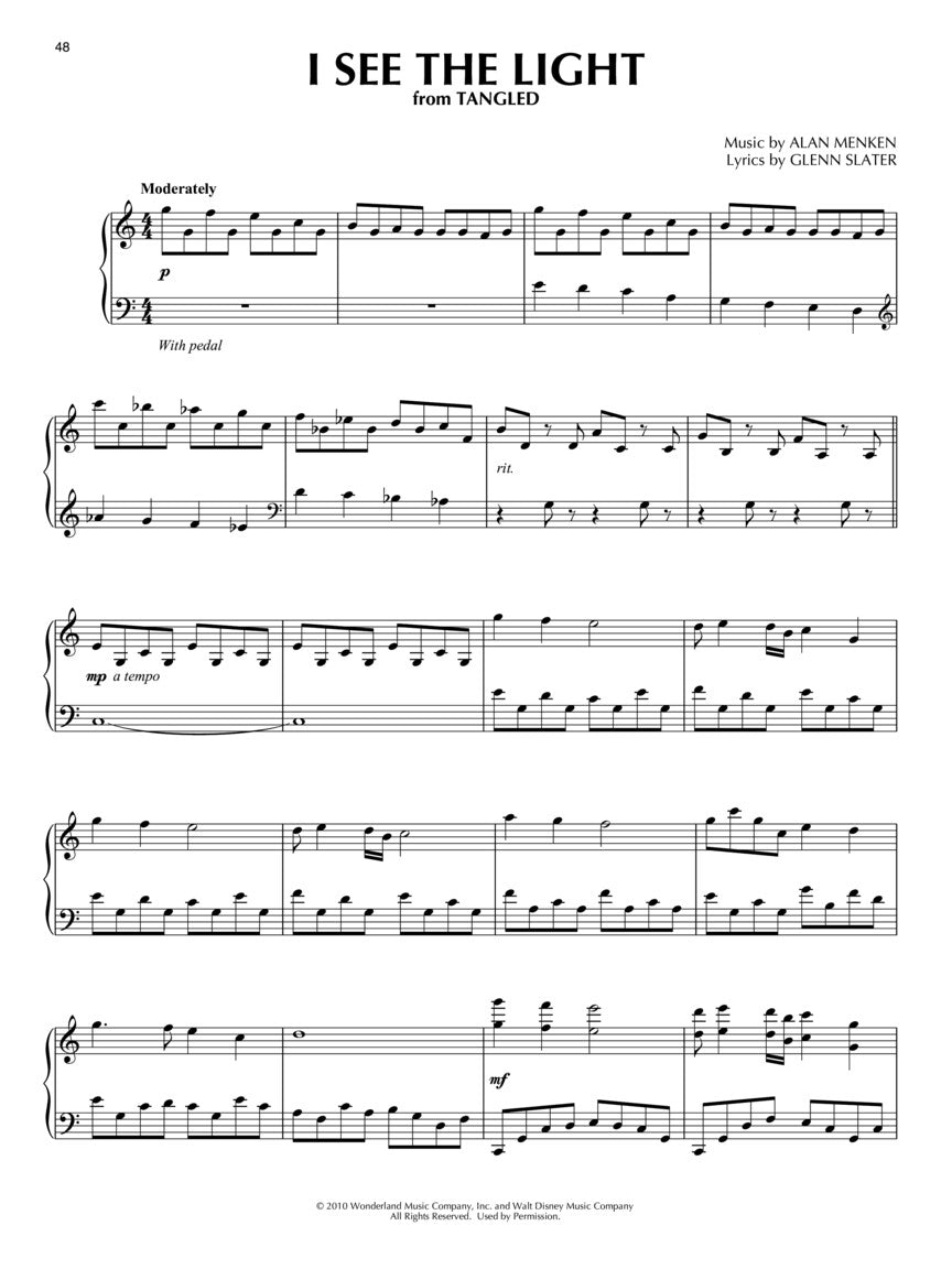 Disney Favorites – Creative Piano Solo - sample page 4
