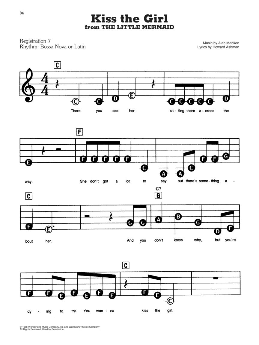 Disney Love Songs – 2nd Edition - sample page 4