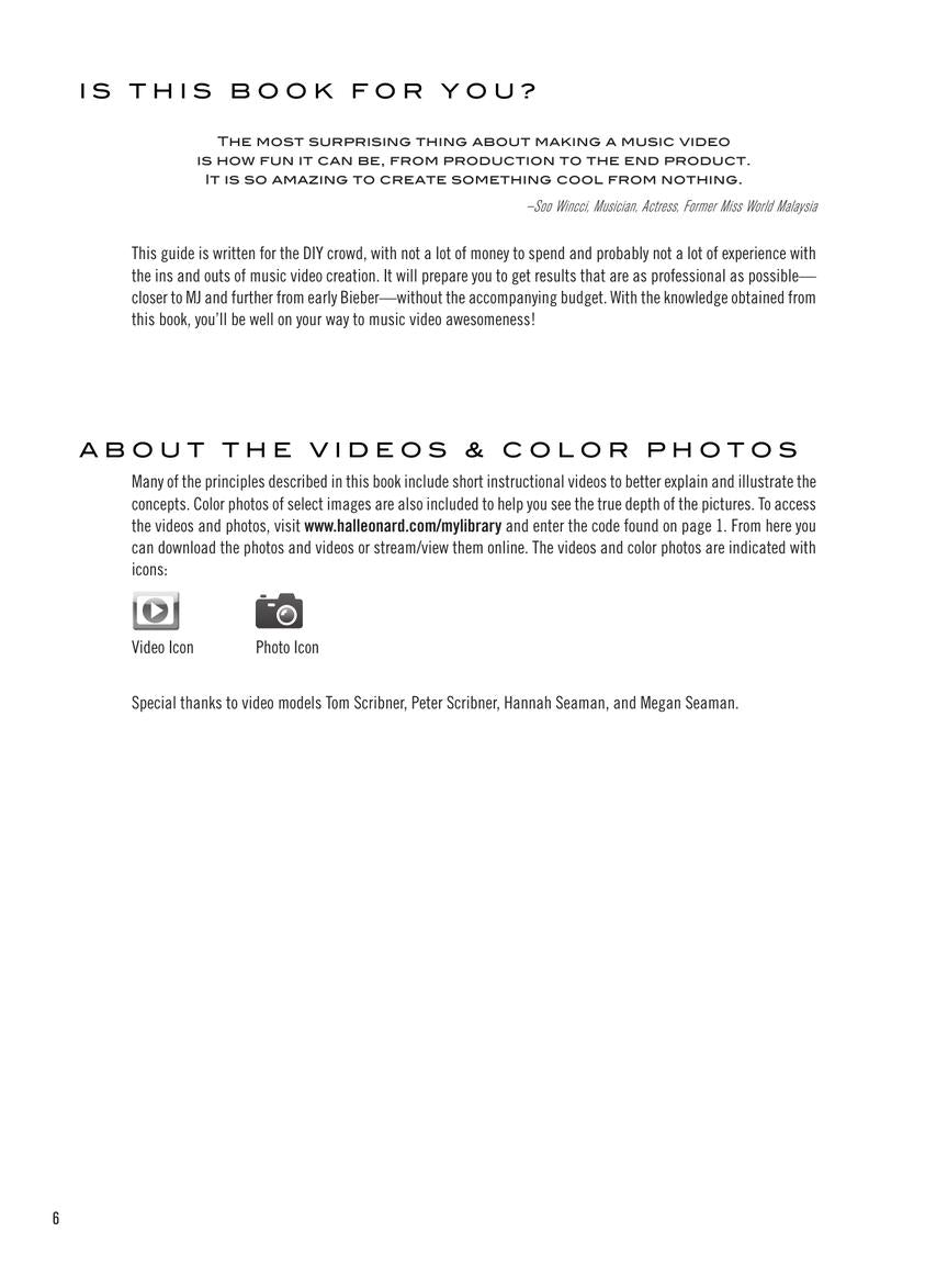 The DIY Guide to Making Music Videos - sample page 5