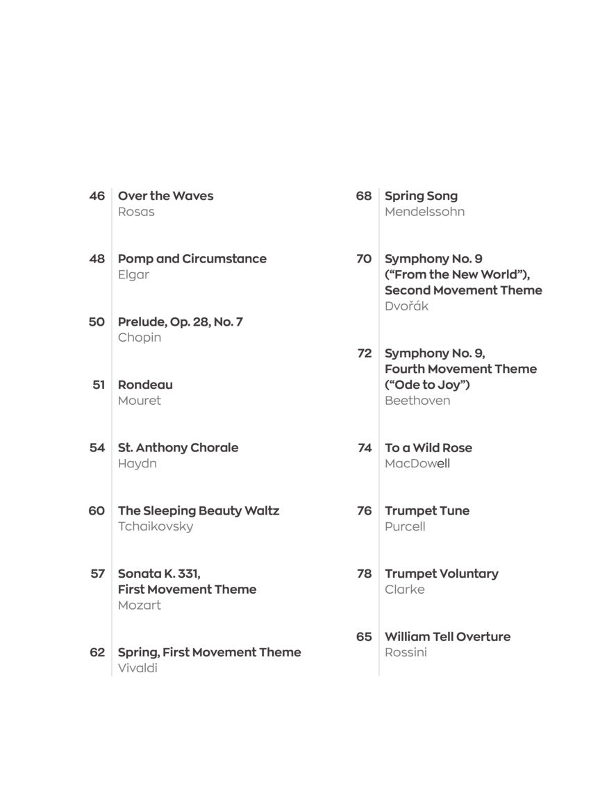 Classical Themes – Instant Piano Songs - sample page 3