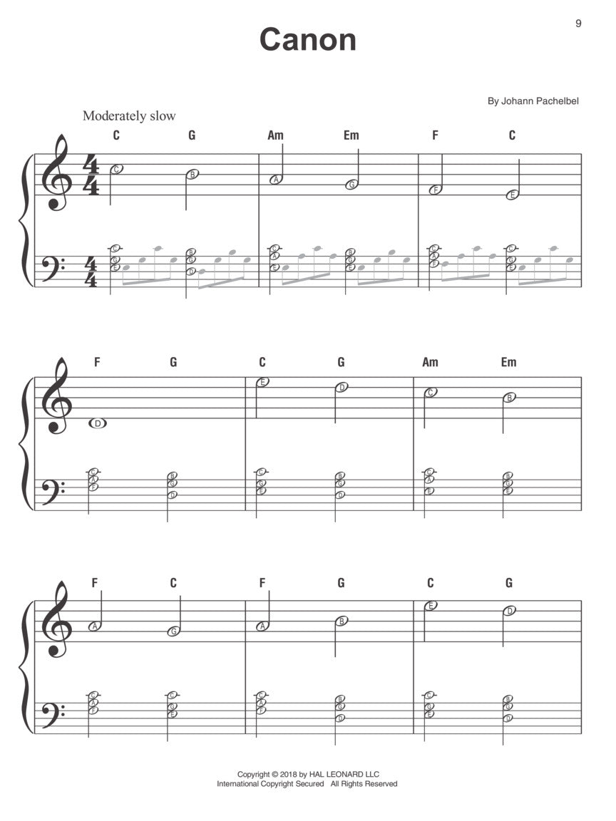 Classical Themes – Instant Piano Songs - sample page 5