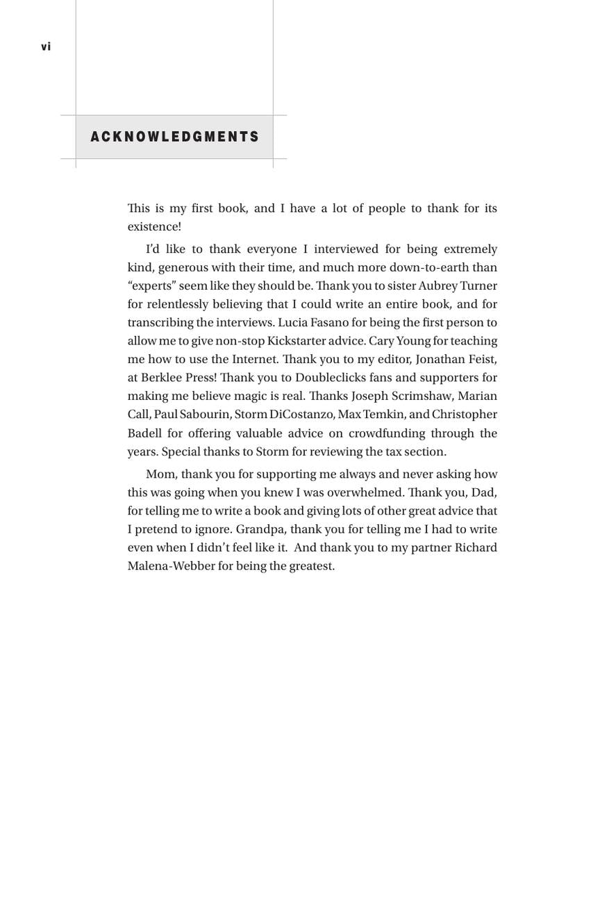 Crowdfunding for Musicians - sample page 5
