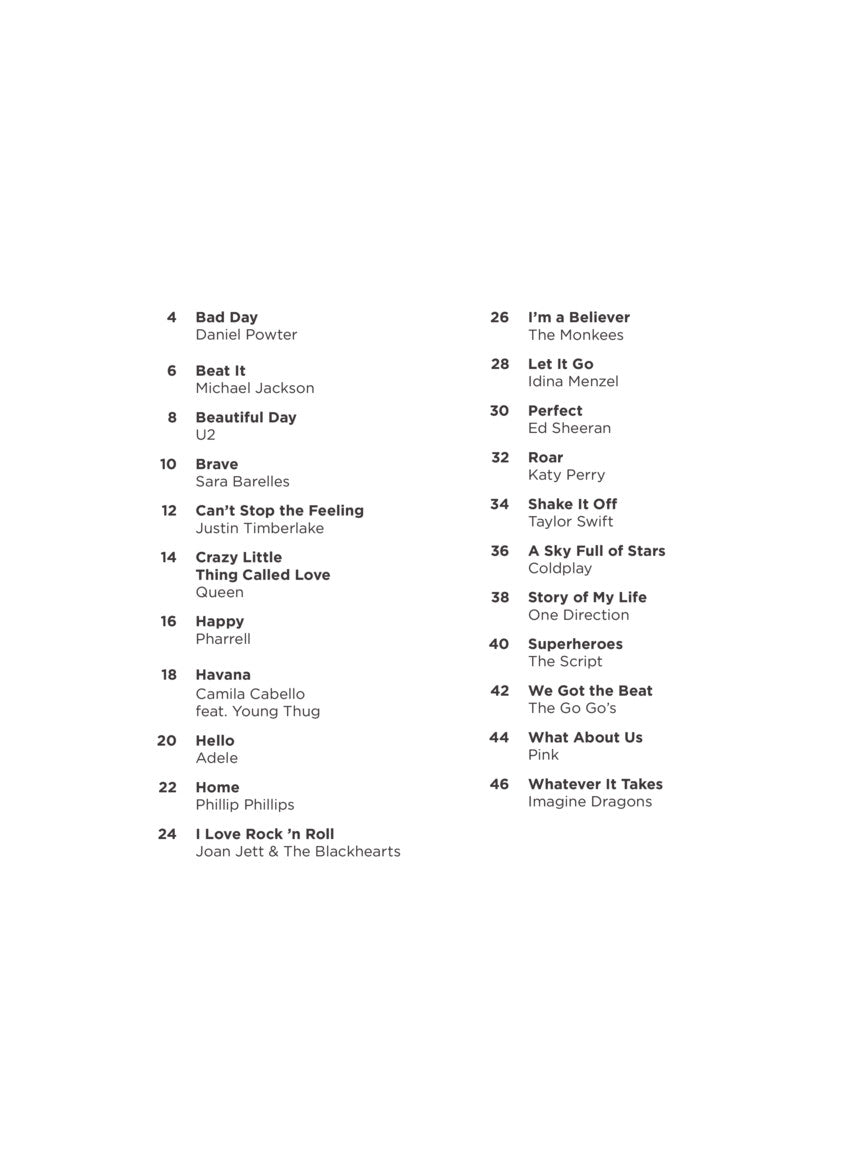 Pop Songs for Kids – Really Easy Guitar Series - sample page 2