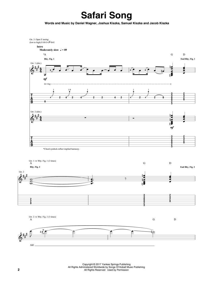 Greta Van Fleet – From the Fires - sample page 3