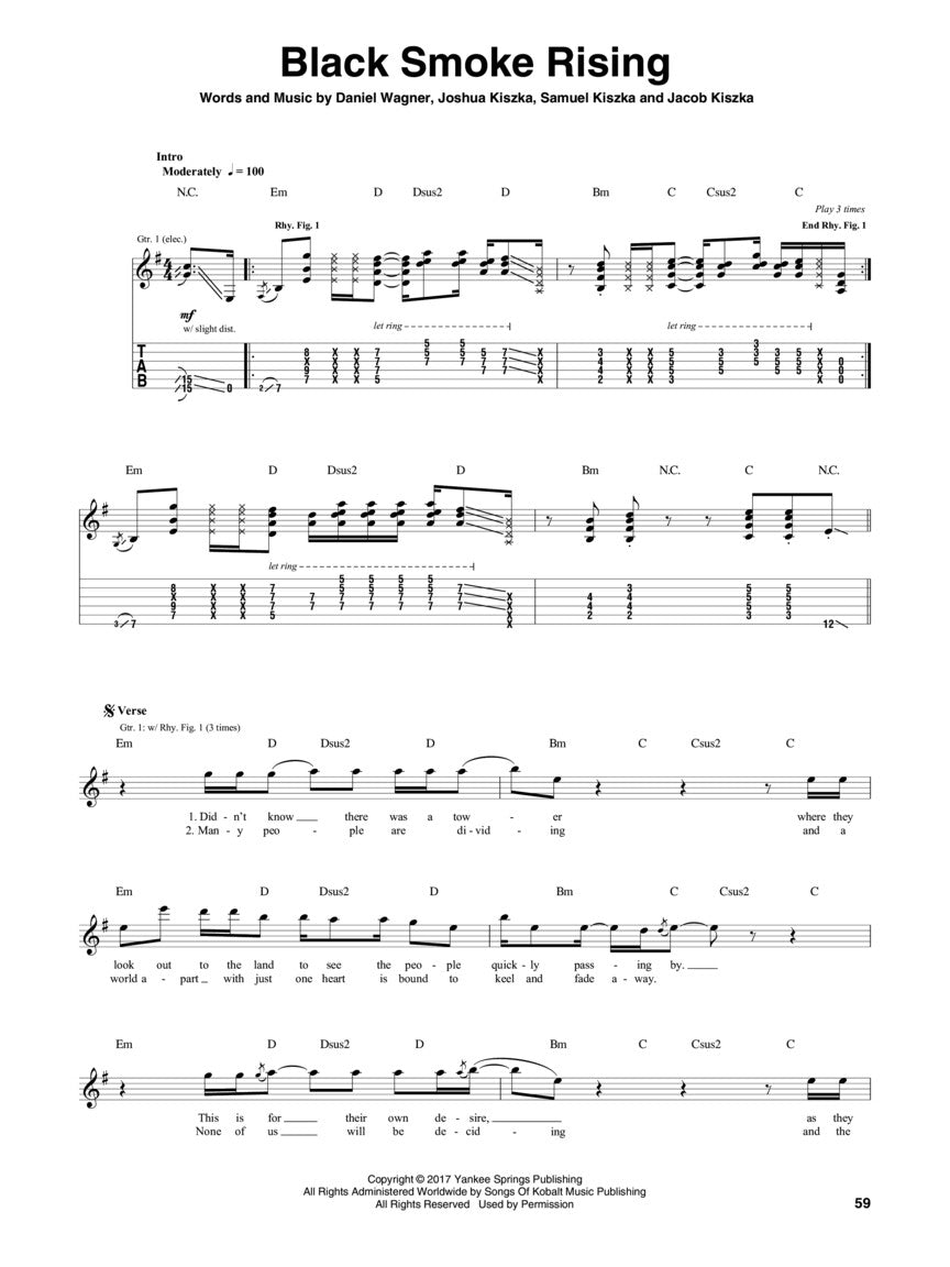 Greta Van Fleet – From the Fires - sample page 5
