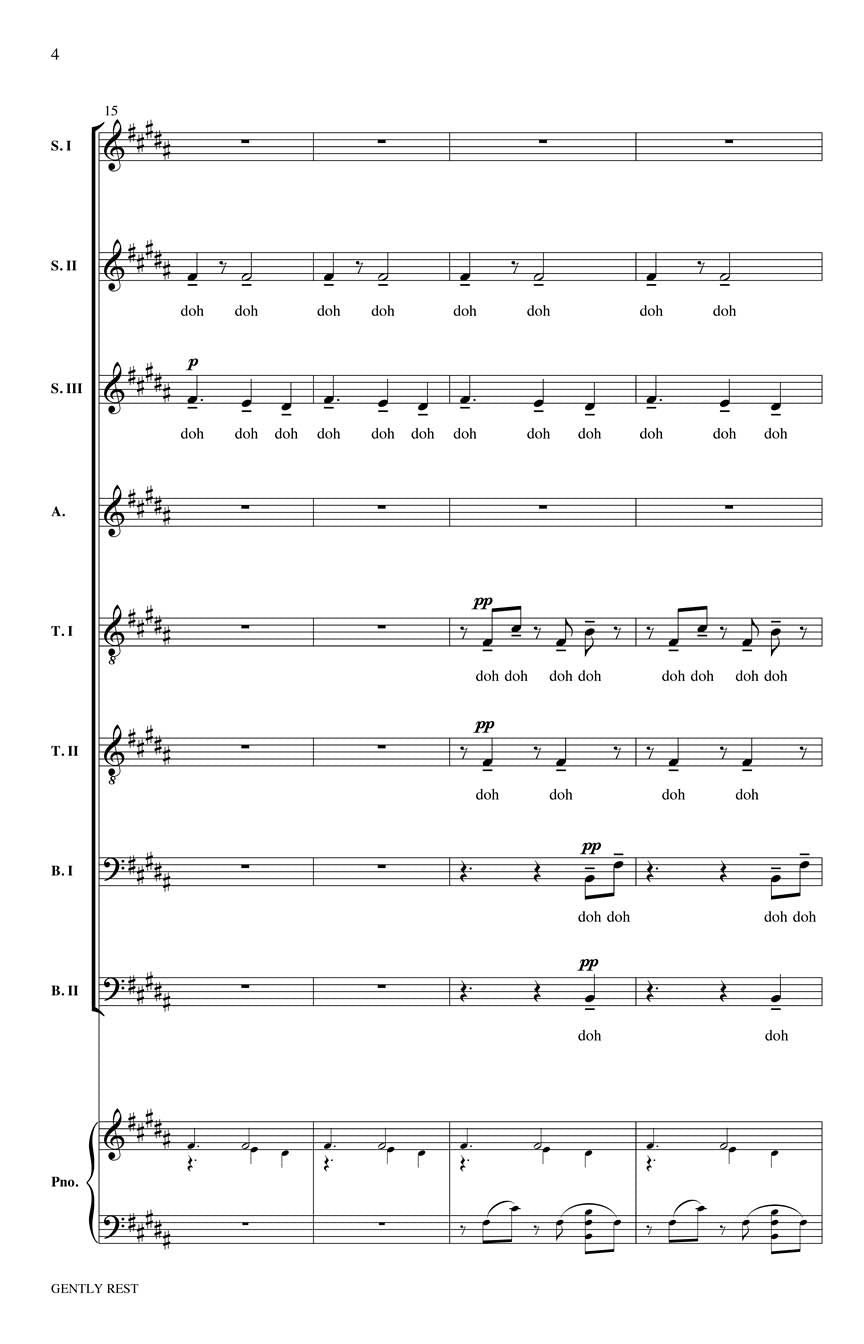 Gently Rest (Deer Lullaby) - sample page 2