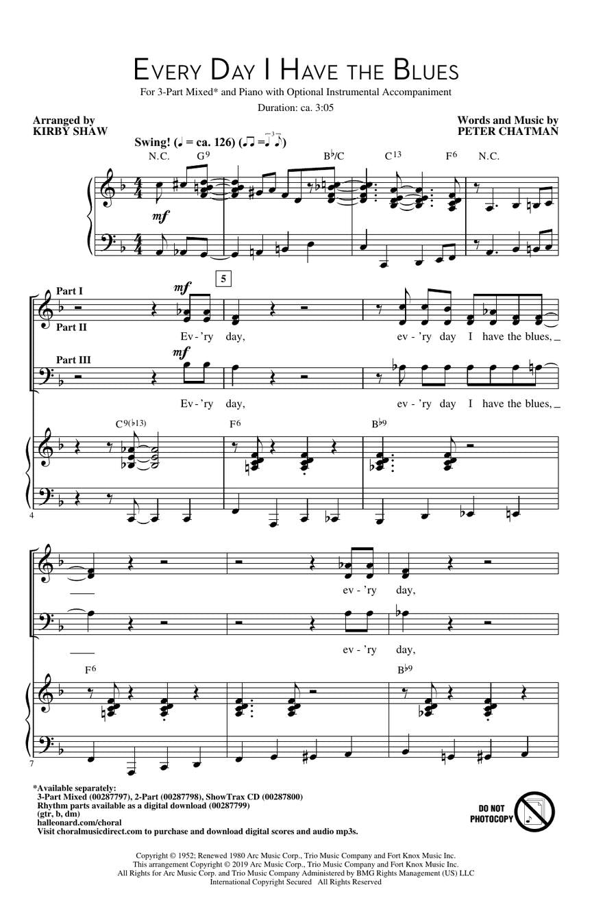 Every Day I Have the Blues - sample page 3