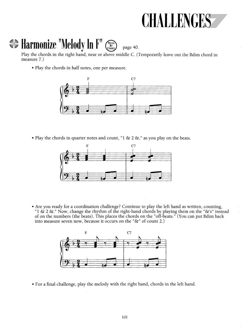 The Adult Piano Method – Play by Choice - sample page 8