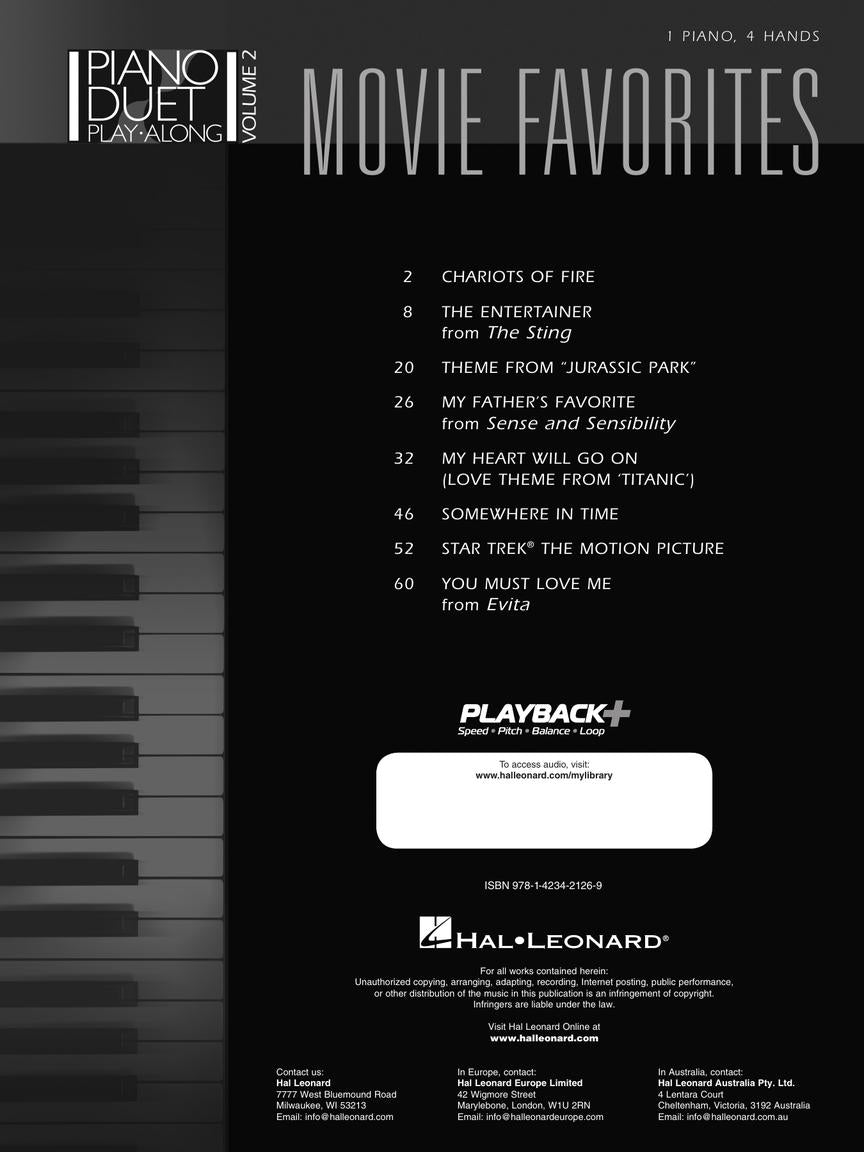 Movie Favorites - sample page 2