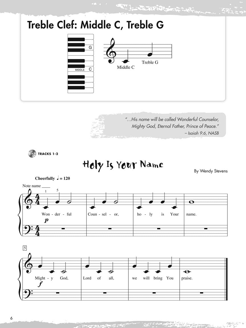 The Worship Piano Method - sample page 3