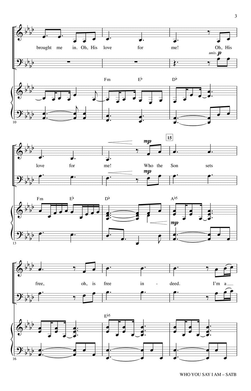 Who You Say I Am - sample page 2