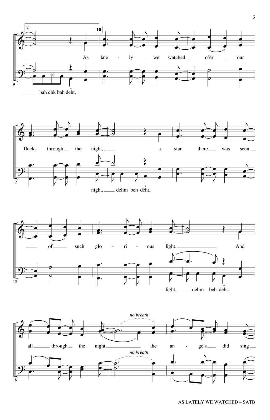 As Lately We Watched - sample page 2