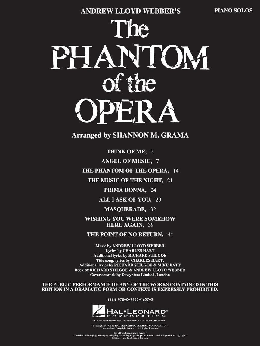 Phantom of the Opera - sample page 2