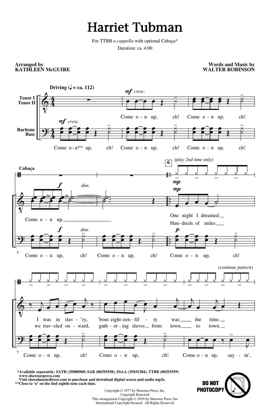 Harriet Tubman - sample page 3