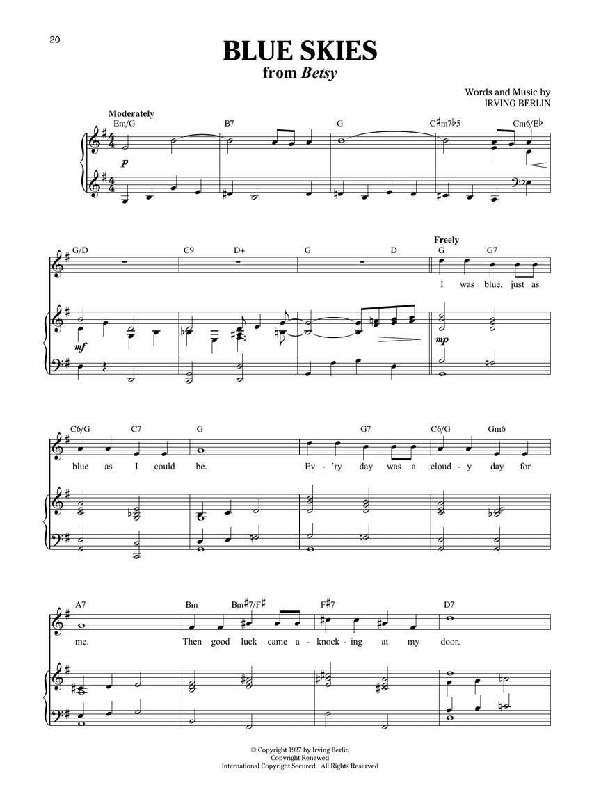 The Singer's Anthology of American Standards - sample page 4