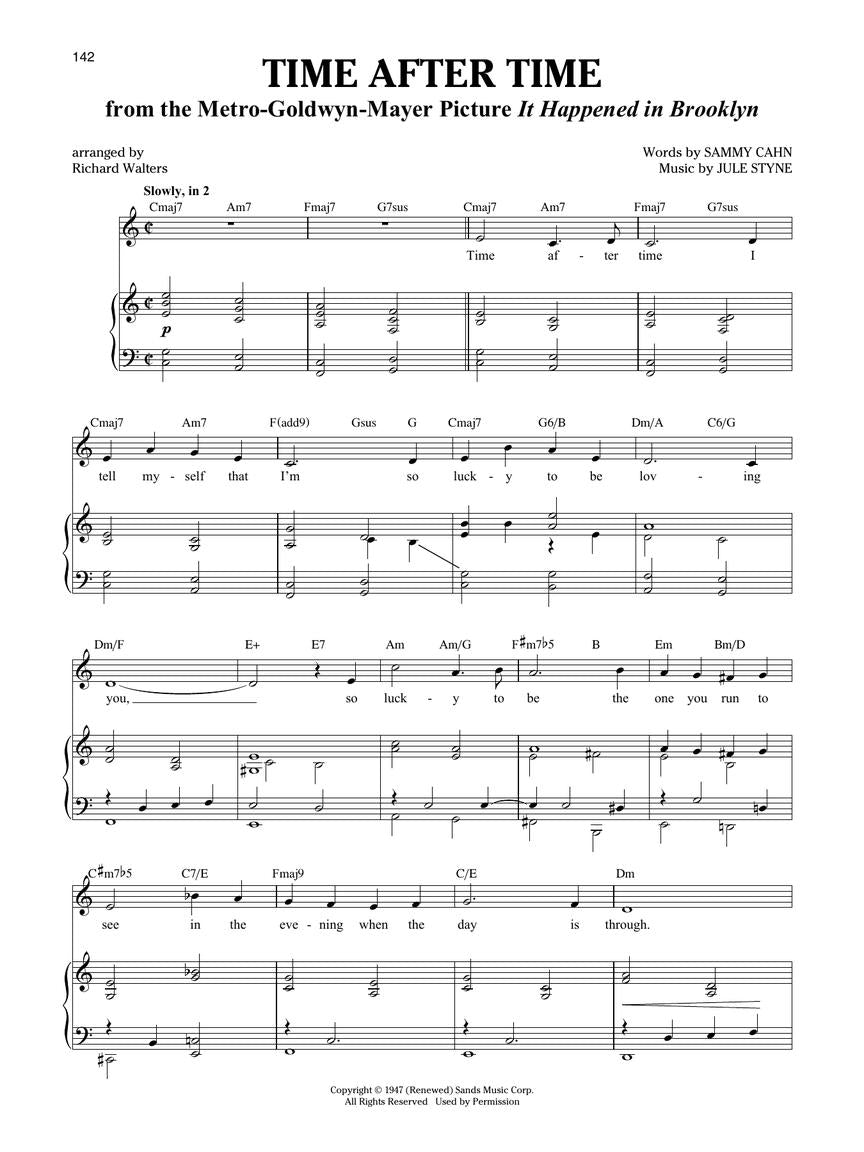 The Singer's Anthology of American Standards - sample page 5