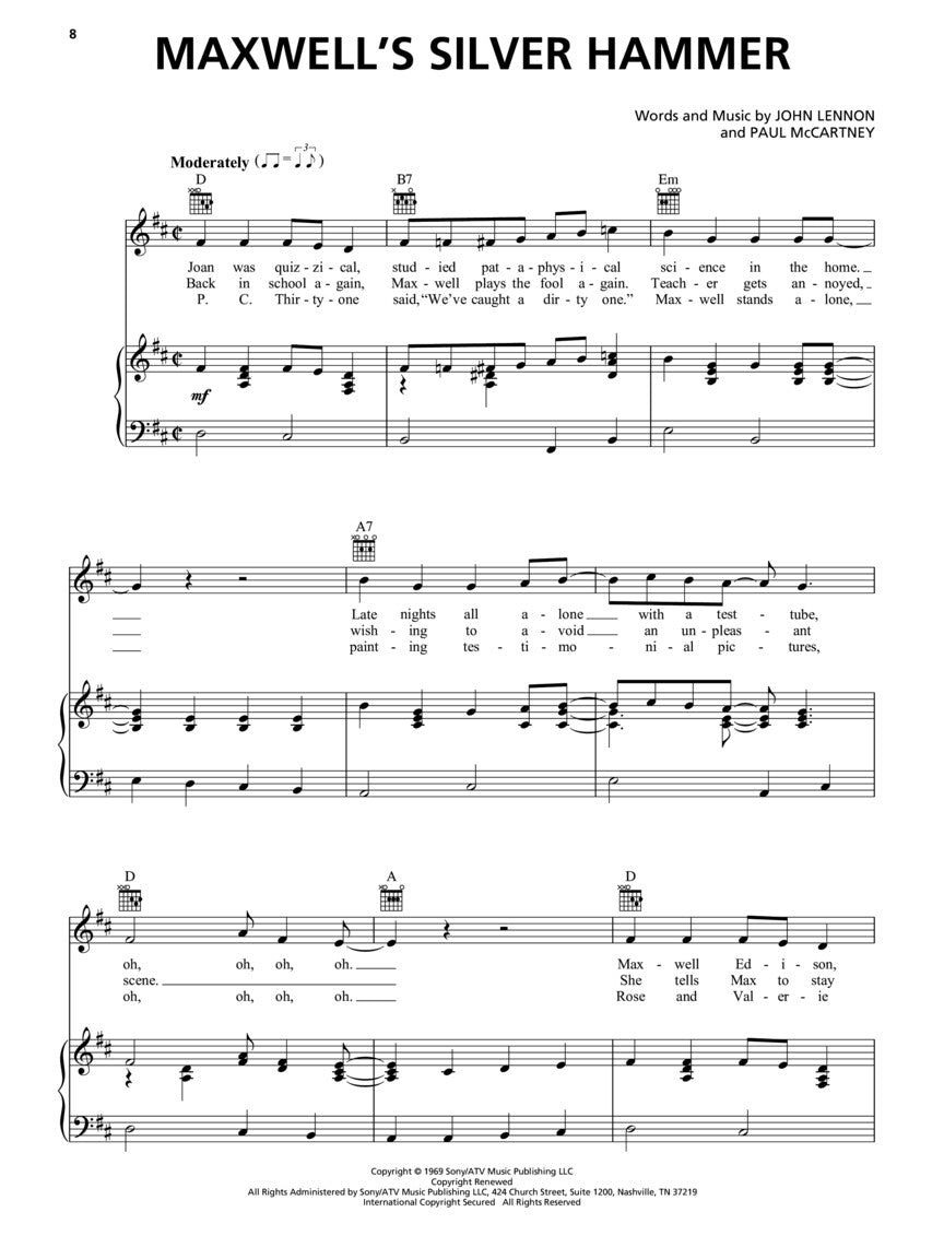 The Beatles – Abbey Road - sample page 4