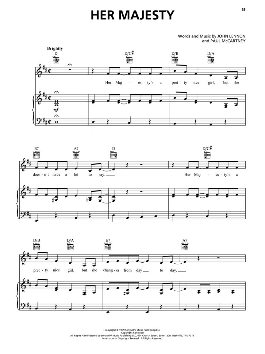 The Beatles – Abbey Road - sample page 5