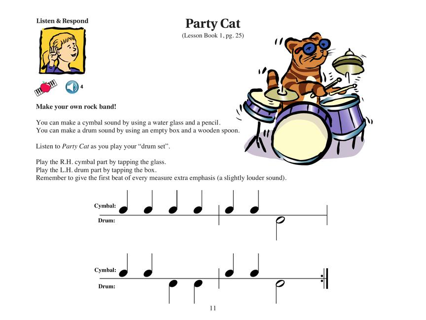 Piano Practice Games Book 1 (with Online Audio) - sample page 5