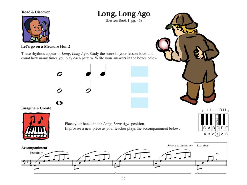 Piano Practice Games Book 1 (with Online Audio) - sample page 6