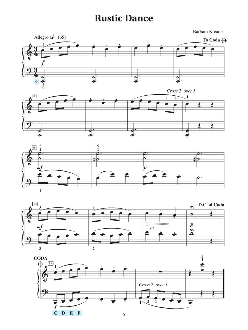 Piano Lessons Book 4 - sample page 3