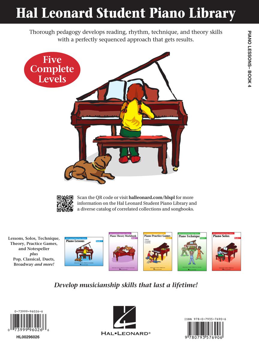 Piano Lessons Book 4 - sample page 6