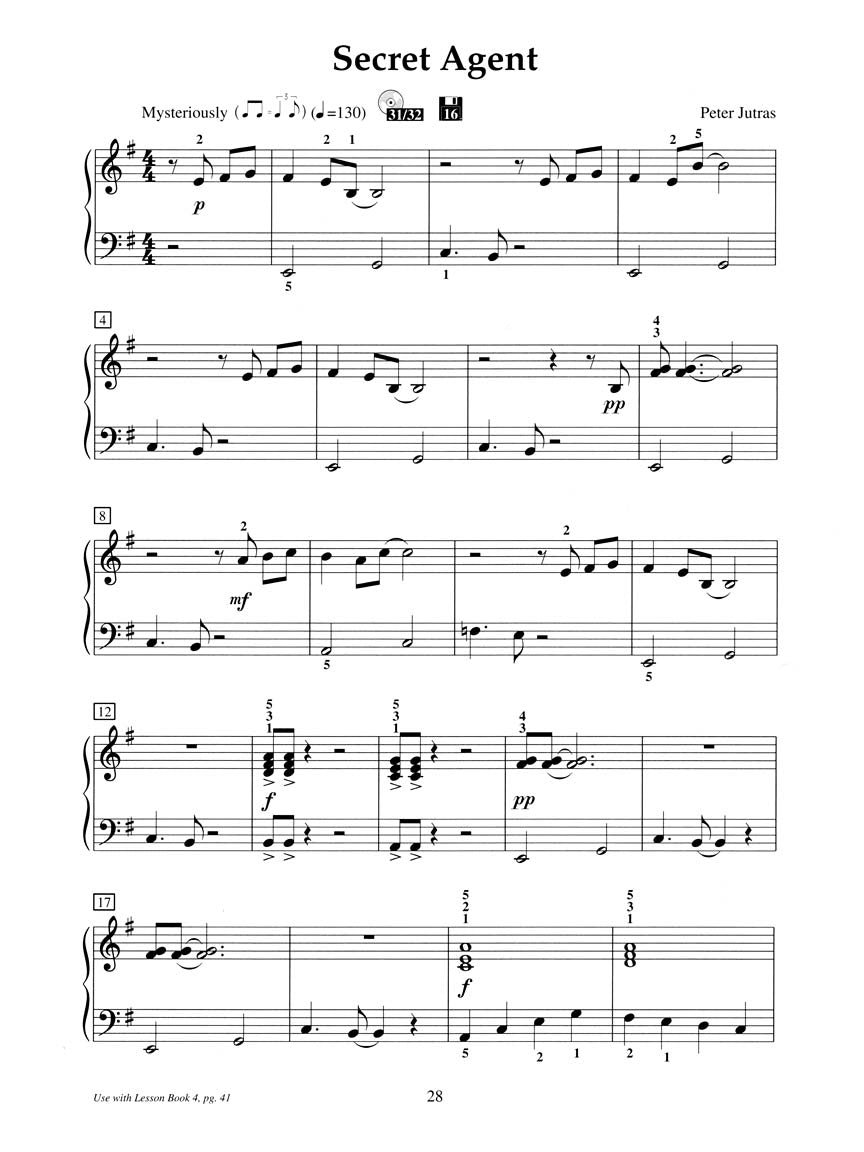 Piano Solos Book 4 - sample page 6