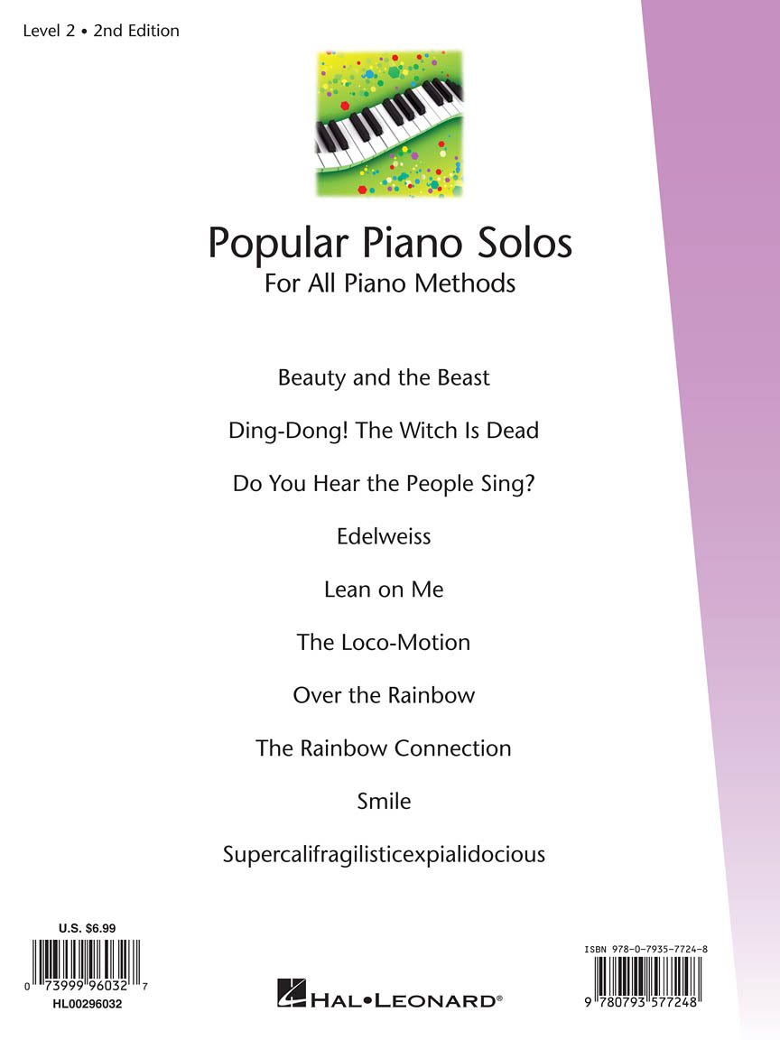 Popular Piano Solos – Level 2, 2nd Edition - sample page 2
