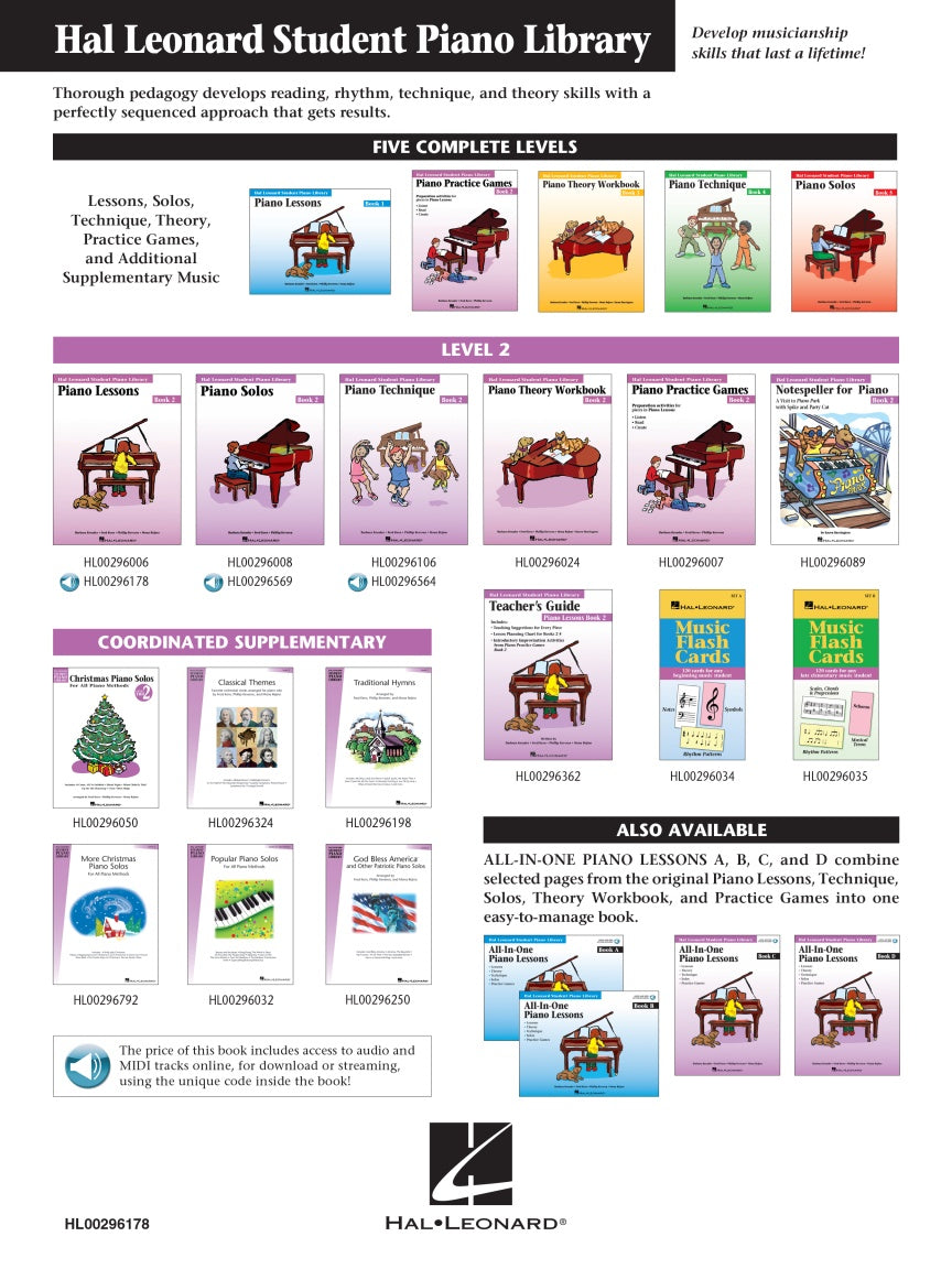Piano Lessons Book 2 – Audio and MIDI Access Included - sample page 6